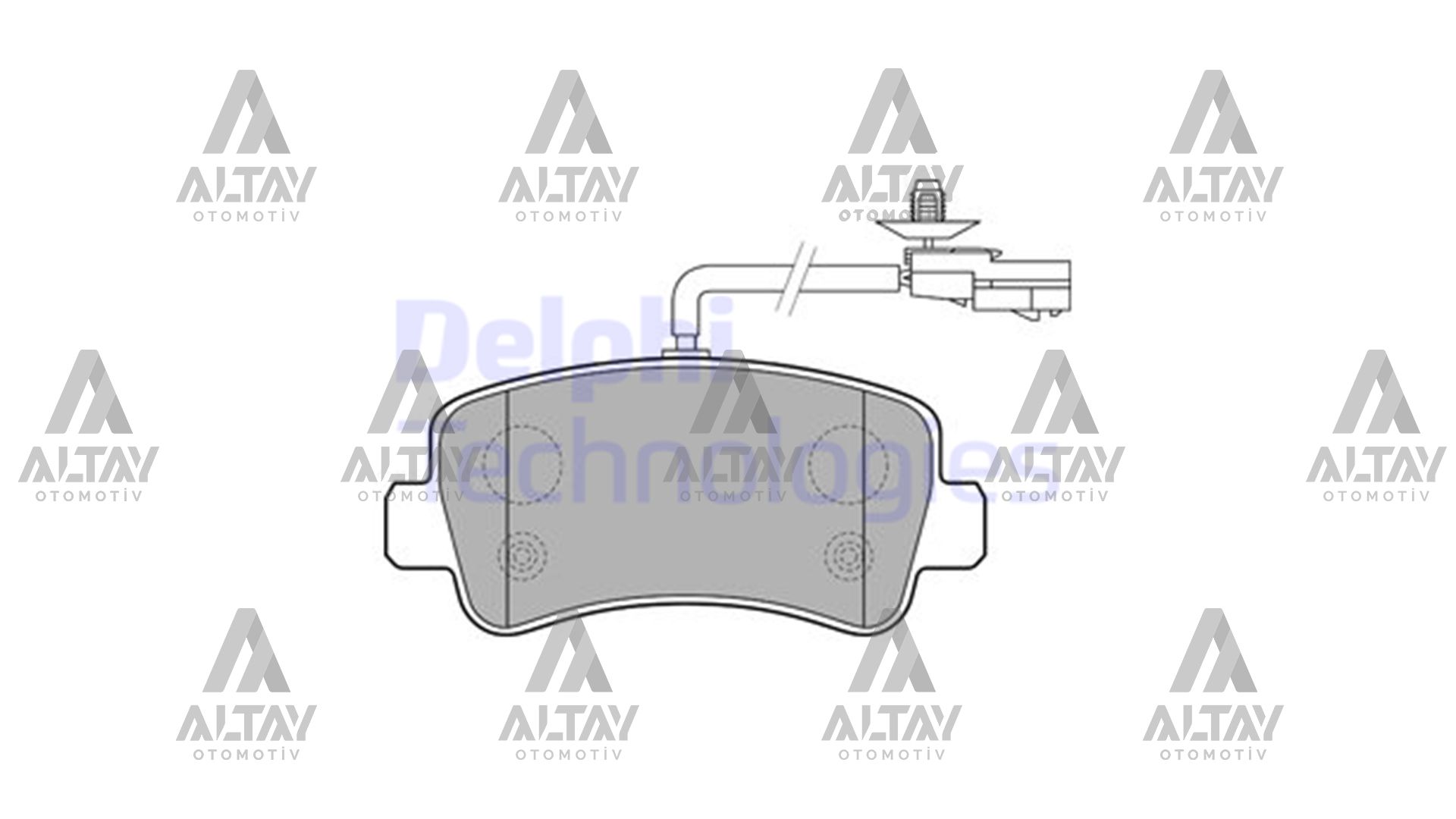 Renault Master Arka Fren Balata Iıı OEM 440600264R